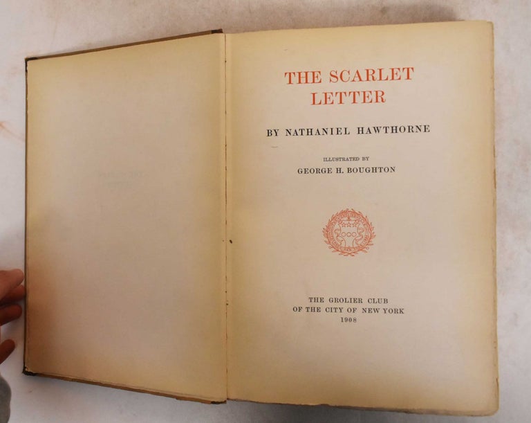 Item #185985 The Scarlet Letter. Nathaniel Hawthorne.