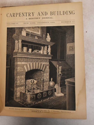Carpentry and Building, Vol IV, 1882