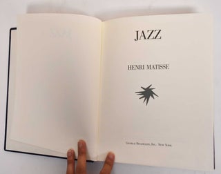 Item #186182 Jazz. Henri Matisse, Riva Castleman, Sophie Hawkes