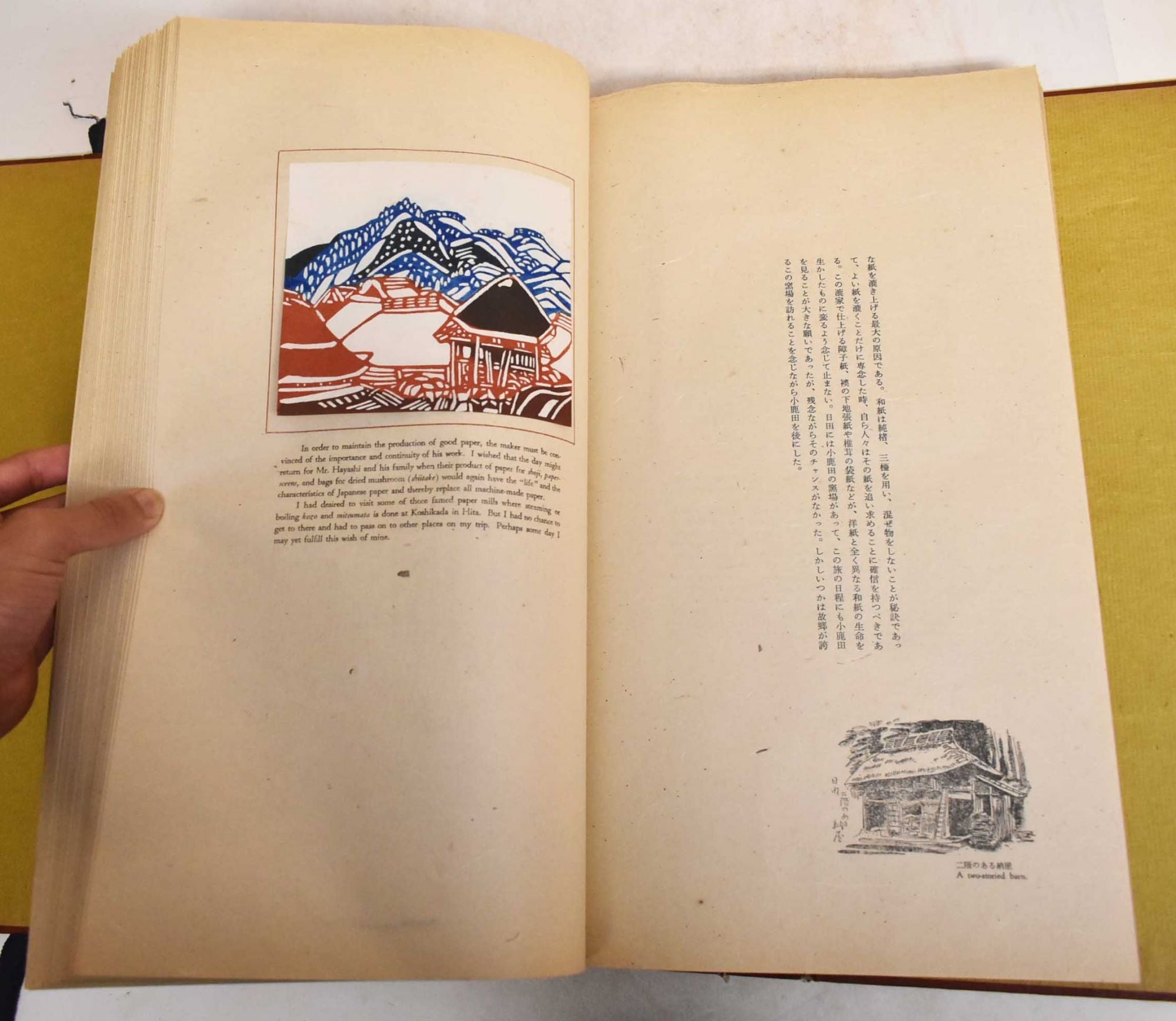 Japanese Hand-Made Paper; Japanese Paper and Paper-Making; Volume II:  Western Japan by Seikichiro Goto, Iwao Matsuhara on Mullen Books