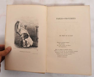 Item #186370 Fables-Proverbes, Precedees d'une Lettre-Introductio de M. de Lamartine et Suivies...