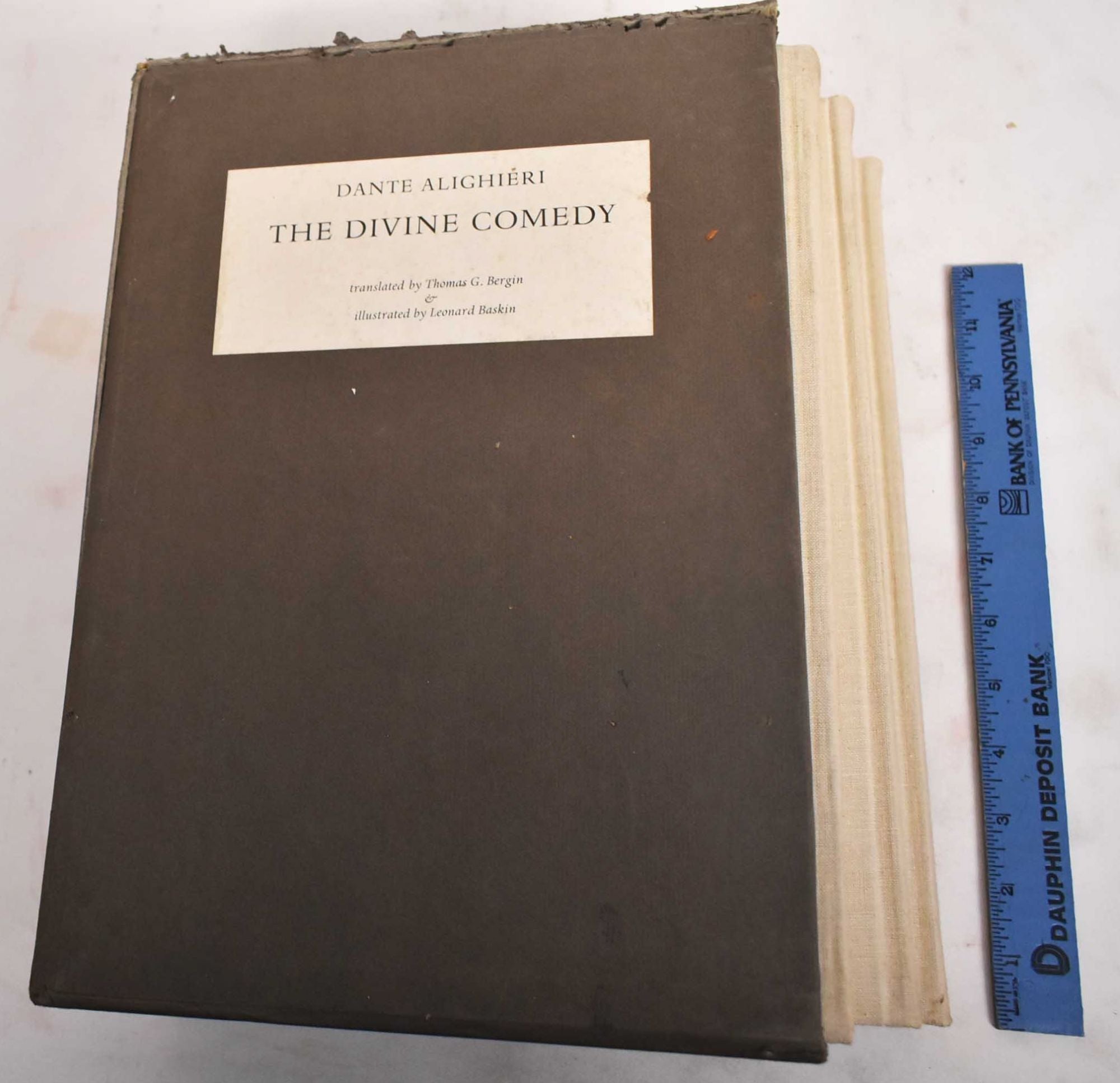 The Divine Comedy 3 Volumes Dante Alighieri