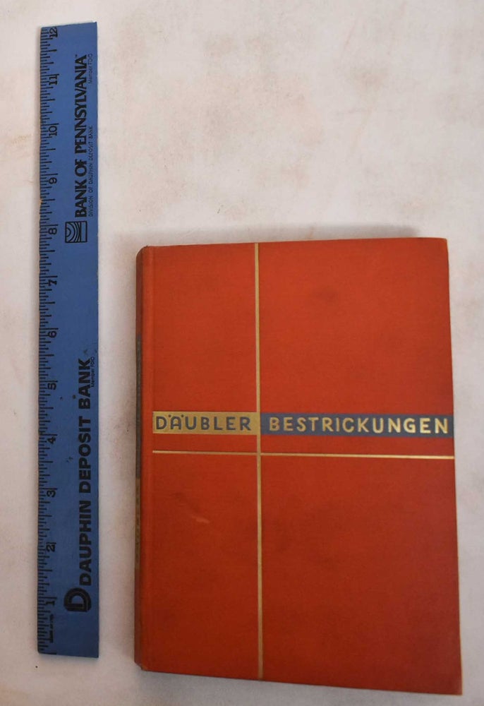 Item #186515 Bestrickungen: Novellen. Theodor Daubler.