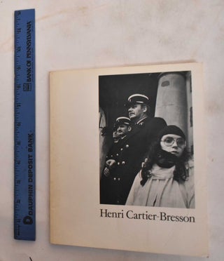 Item #186542 Henri Cartier-Bresson. Henri Cartier-Bresson, E H. Gombrich