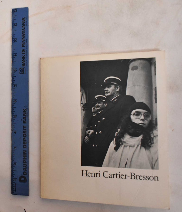 Item #186542 Henri Cartier-Bresson. Henri Cartier-Bresson, E H. Gombrich.