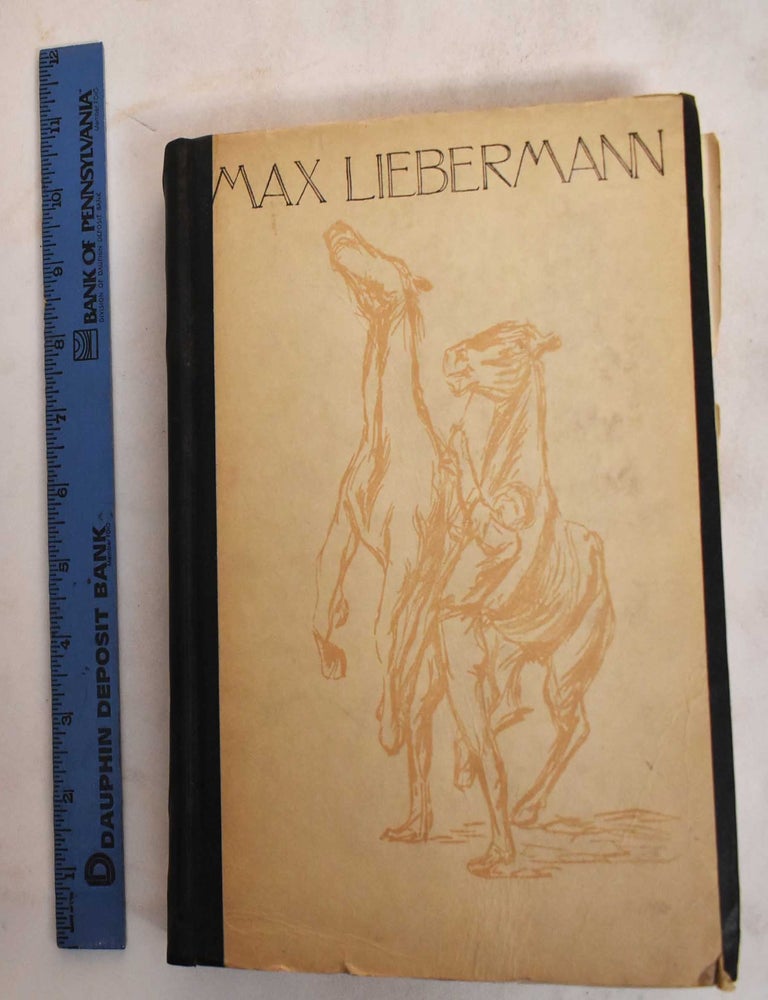 Item #186698 Das Graphische Werk Von Max Liebermann. Gustav Schiefler, Max Liebermann.