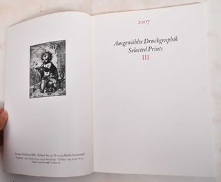 Item #186713 Nicolaas Teeuwisse: Ausgewahlte Druckgraphik / Selected Prints III. Nicolaas Teeuwisse