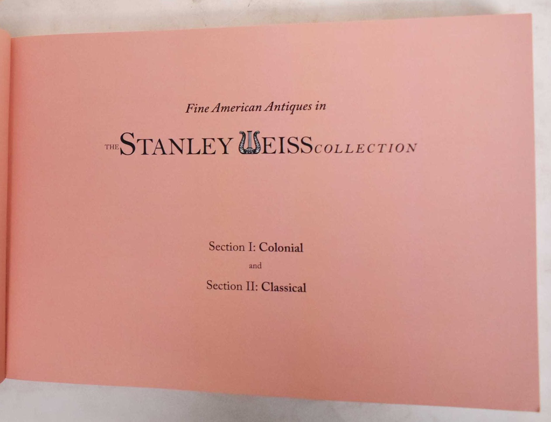 Offered by THE STANLEY WEISS COLLECTION