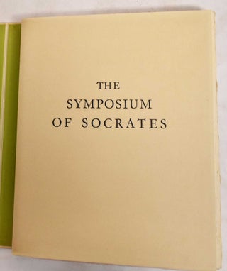 Item #186735 The Symposium of Socrates; With Eight Original Engravings by Ferdinand Springer....
