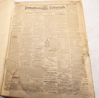 Item #186776 Pennsylvania Telegraph, May 19, 1858 - January 22, 1859