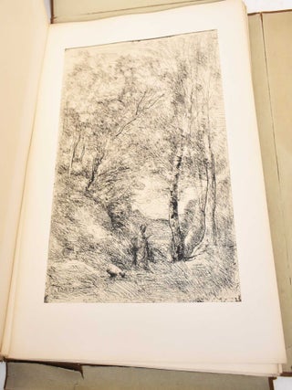 Quarante Cliches-Glace de J.B.C. Corot, C. Daubigny, E. Delacroix, J.F. Millet, Th. Rousseau Tires Sur les Plaques Provenant de la Collection de M. Cuvelier