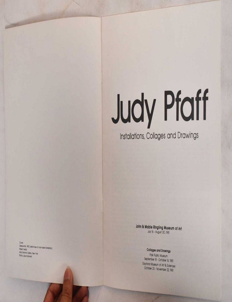 Item #186980 Judy Pfaff, Installations, Collages, and Drawings. John and Mable Ringling Museum of Art., Polk Public Museum., Museum of Arts, Sciences, John, Mable Ringling Museum of Art., Fla Daytona Beach.