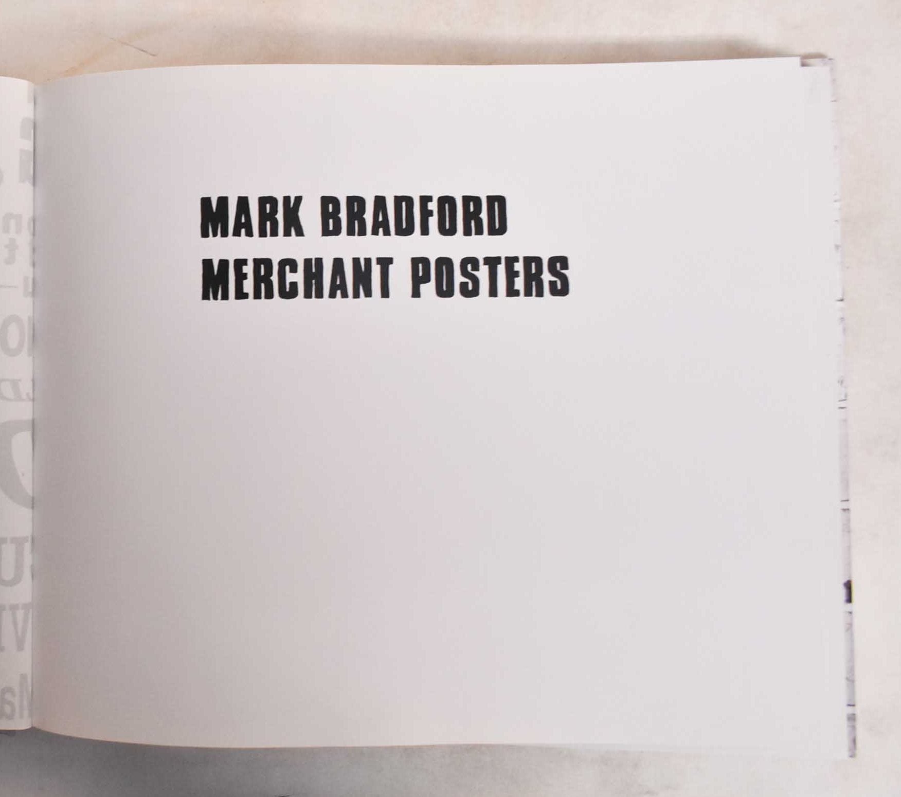 Merchant Poster Mark Bradford: Merchant Posters | Ernest Hardy, Heidi Zuckerman Jacobson