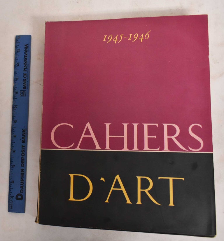 Item #187106 Cahiers D'Art 20e - 21e Annees [1945-1946]. Samuel Beckett.