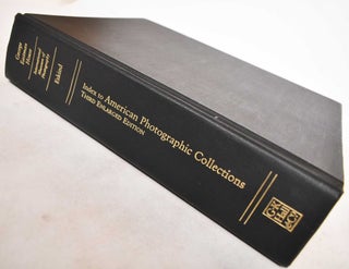 Index to American photographic collections : Compiled at the International Museum of Photography at George Eastman House