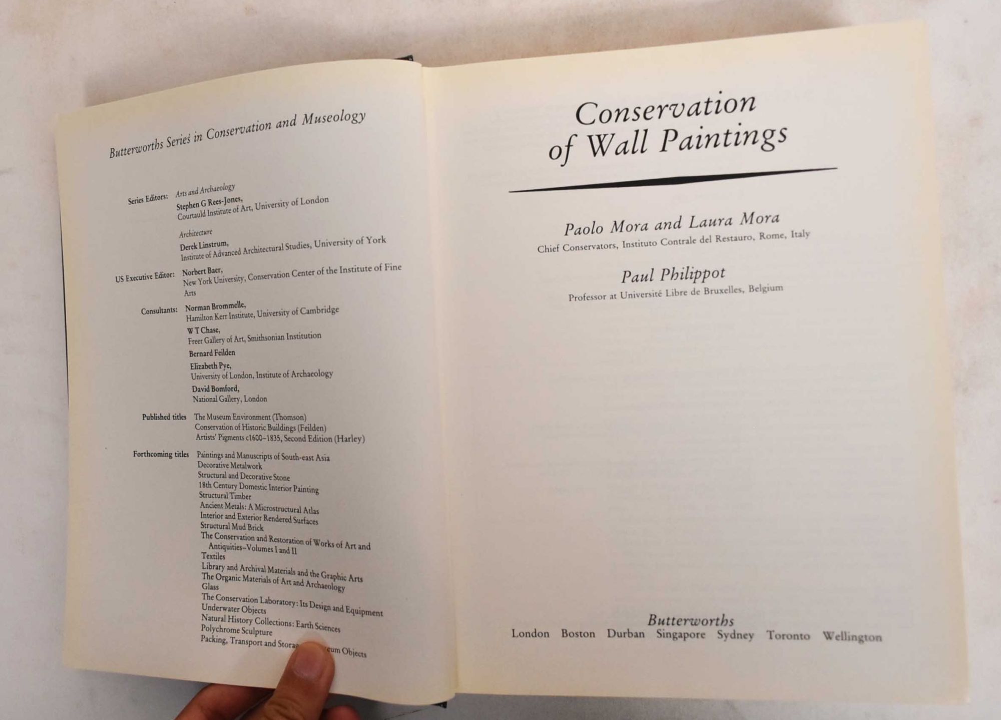 Conservation of Wall Paintings | Paolo Mora, Laura Moro, Paul 