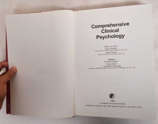 Comprehensive Clinical Psychology (11 Volumes)