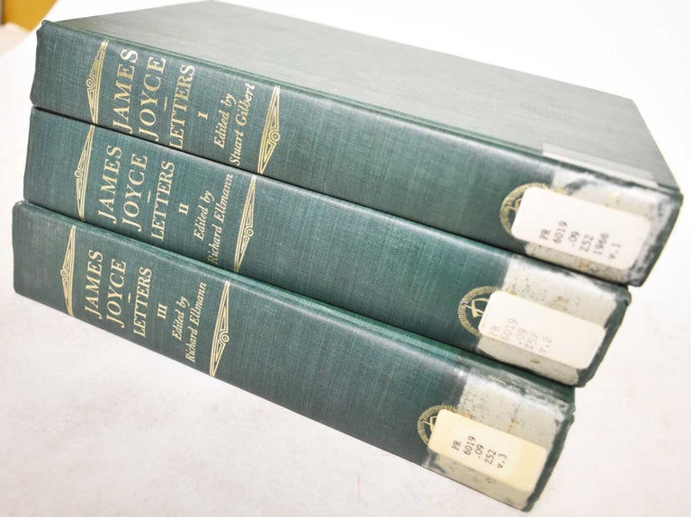 Item #187289 Letters of James Joyce (3 volumes). James Joyce, Stuart Gilbert, Richard Ellmann.