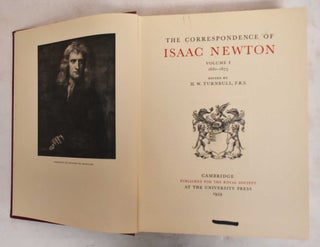 Item #187355 The Correspondence of Isaac Newton: Volume I, 1661-1675. H. W. Turnbull