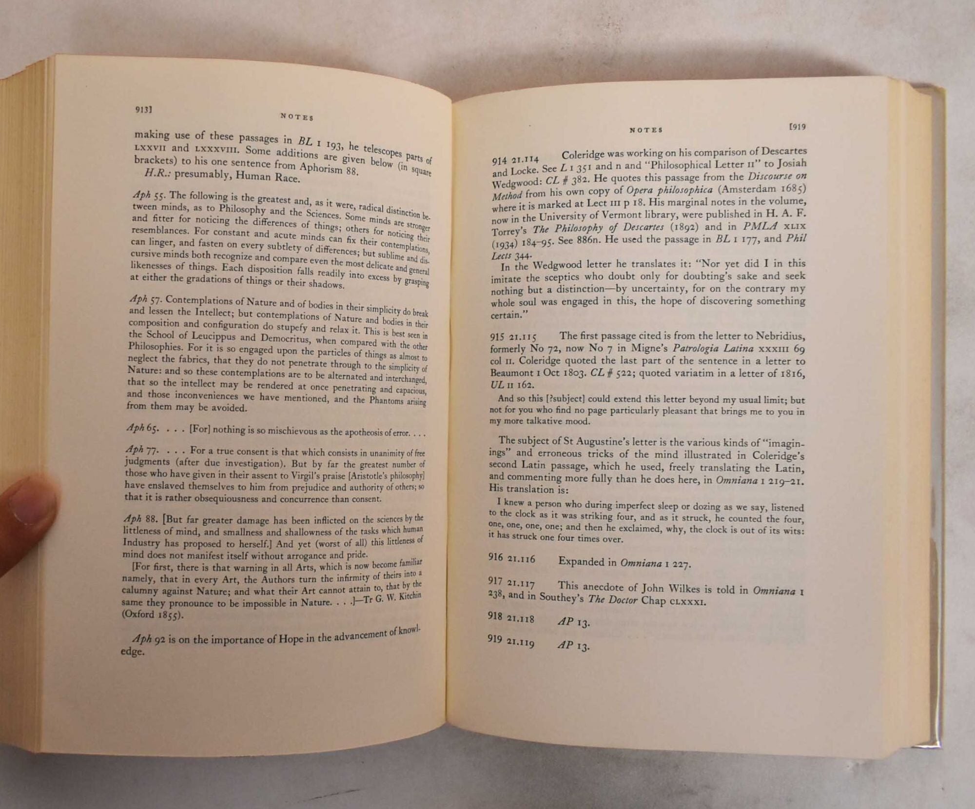 The Notebooks Of Samuel Taylor Coleridge Two Volumes | Kathleen Coburn