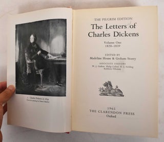 Item #187363 The Letters of Charles Dickens, Volumes One, Two and Three. Charles Dickens