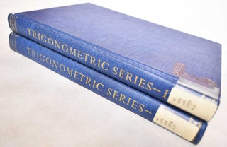 Item #187397 Trigonometric Series (Two Volumes). Antoni Zygmund