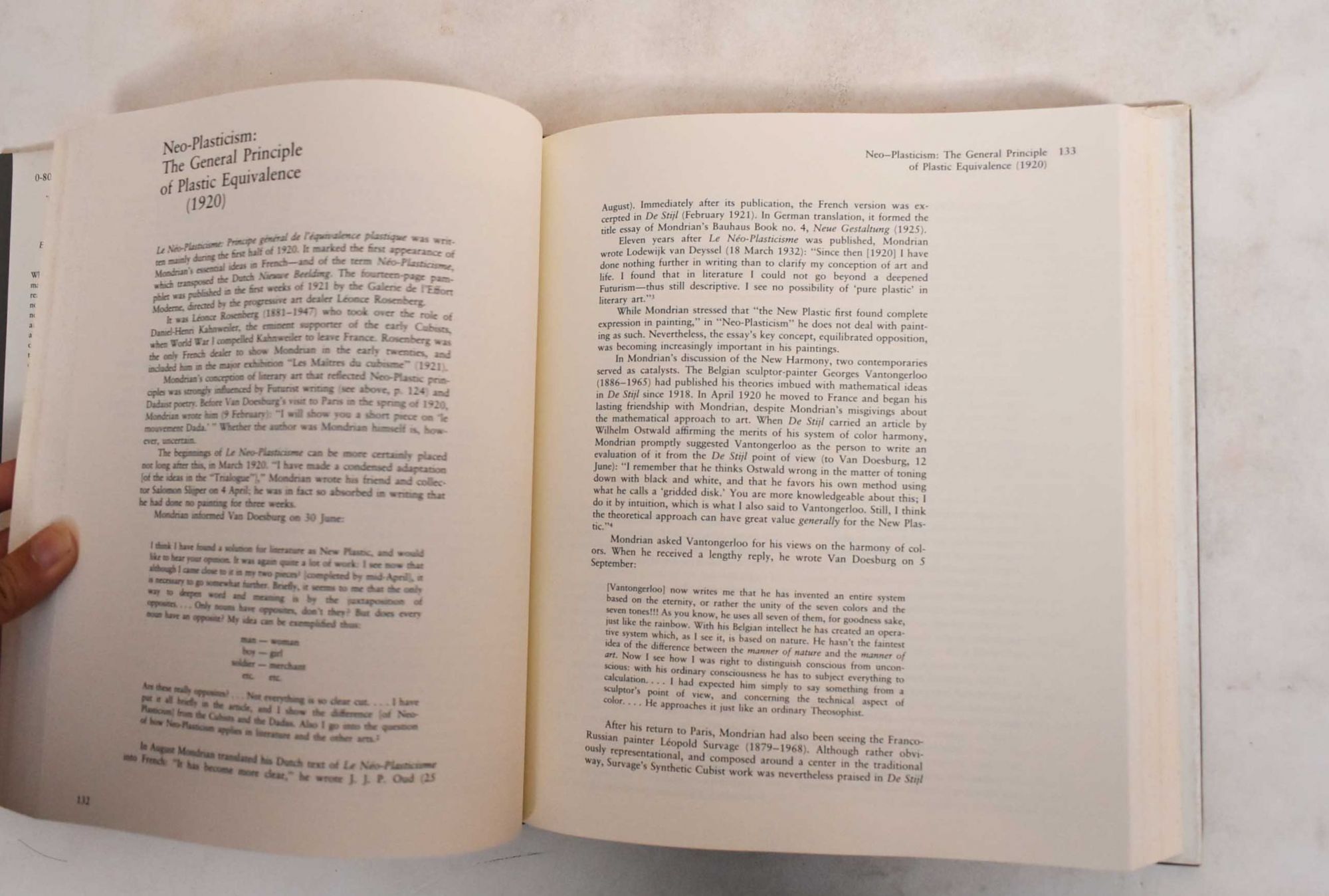 The New Art, The New Life: The Collected Writings Of Piet Mondrian