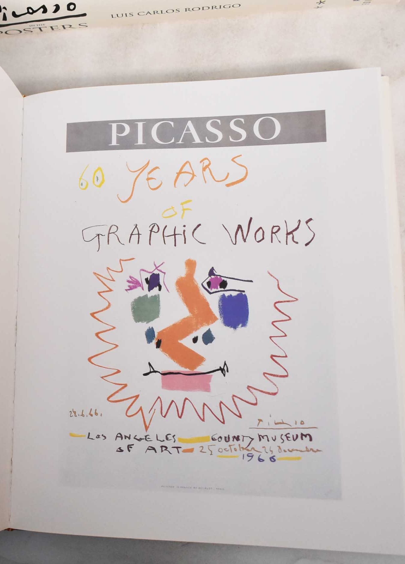 Picasso In His Posters: Image And Work Four Volumes | Luis Rodrigo Carlos