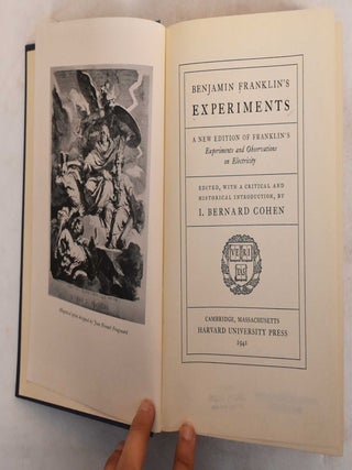 Item #187450 Benjamin Franklin's Experiments : A new edition of Franklin's Experiments and...