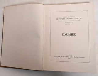 Honore Daumier: Le Peintre-Graveur Illustre, Volume XXII