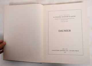 Honore Daumier: Le Peintre-Graveur Illustre, Volume XXV