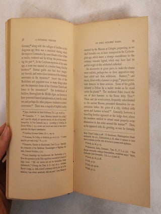 A Historical Treatise On Early Builders' Marks
