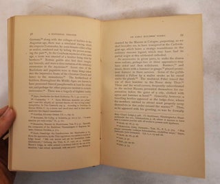 A Historical Treatise On Early Builders' Marks