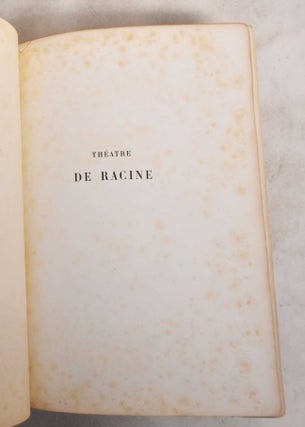 Théâtre de Racine (2 Volumes)