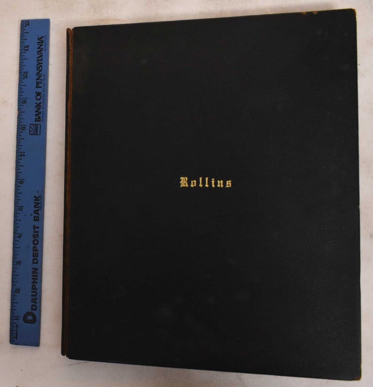 Item #187801 Genealogical histories of Rollins and allied families. Lawrence. Ruth.