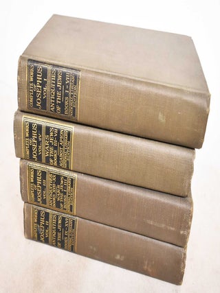 Item #187830 Complete works of Josephus (4 volumes). Falvius Josephus, William Whiston, Syvert...
