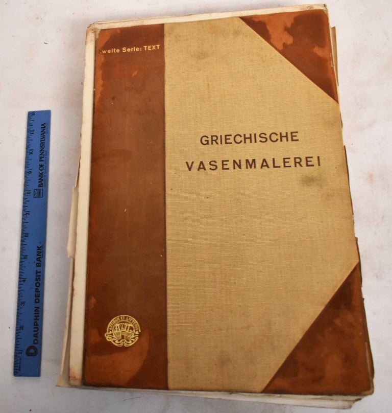 Item #187858 Griechische Vasenmalerei: Auswahl Hervorragender Vasenbilder. Adolf Furtwangler, Karl Reichhold, Friedrich Hauser.