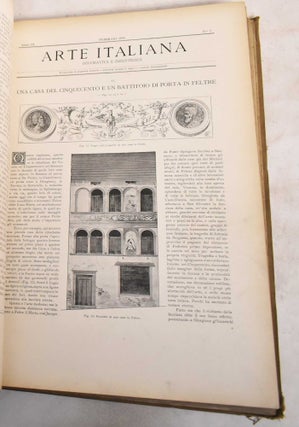 Arte Italiana Decorative e Industriale: Anno I / Periodico Mensile (1892, 1894, 1895, 1896, 1897, 1898)