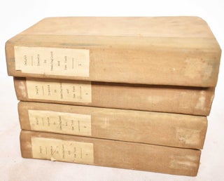 Item #187977 Travels in New-England and New-York (4 Volumes). Timothy Dwight