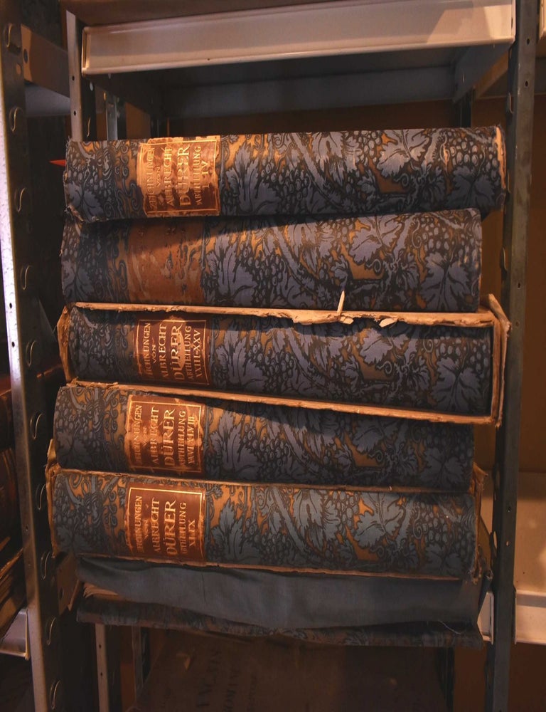 Item #188021 Zeichnungen Von Albrecht Durer in Nachbildungen (Abtheilung I-IV, V-XXII, XXIII- XXV, XXVI-XLVIII, XLIX, and VII Band/ Volumes 1, 2, 3, 4, 5, and 7). Albrecht Durer, Friedrich Lippmann.