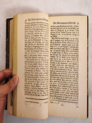 Doctrina antiqua de rerum originibus : or, An inquiry into the doctrine of the philosophers of all nations, concerning the original of the world