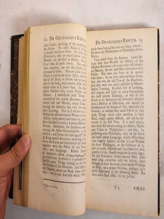 Doctrina antiqua de rerum originibus : or, An inquiry into the doctrine of the philosophers of all nations, concerning the original of the world