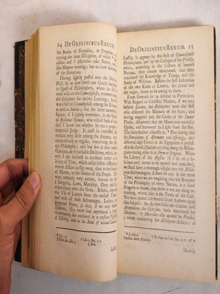 Doctrina antiqua de rerum originibus : or, An inquiry into the doctrine of the philosophers of all nations, concerning the original of the world