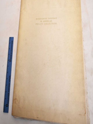 Item #188103 Noteworthy Paintings in American Private Collections. John La Farge, August F. Jaccaci