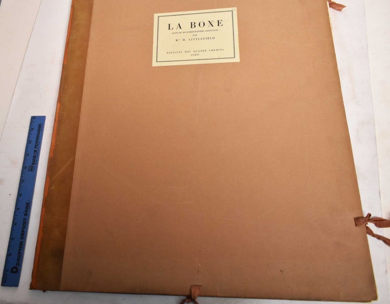 Item #188132 La Boxe / The Boxers (Suite de Six Lithographies Originales). William H. Littlefield.