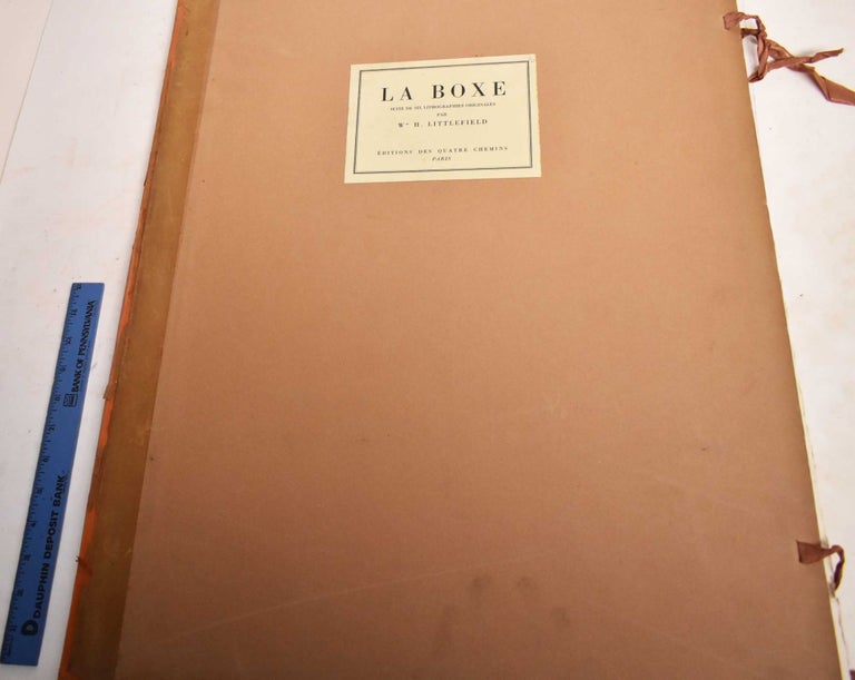 Item #188171 La Boxe (Suite de Six Lithographies Originales). William H. Littlefield.
