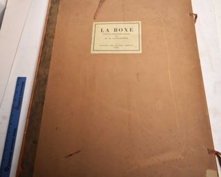 Item #188172 La Boxe (Suite de Six Lithographies Originales). William H. Littlefield