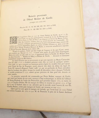 Les Boiseries du Musee Carnavalet