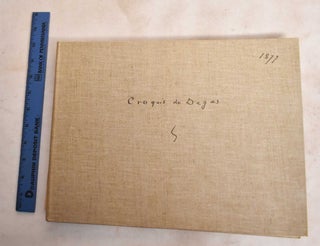 Item #188218 Album De Dessins. Daniel Halevy, Edgar Degas