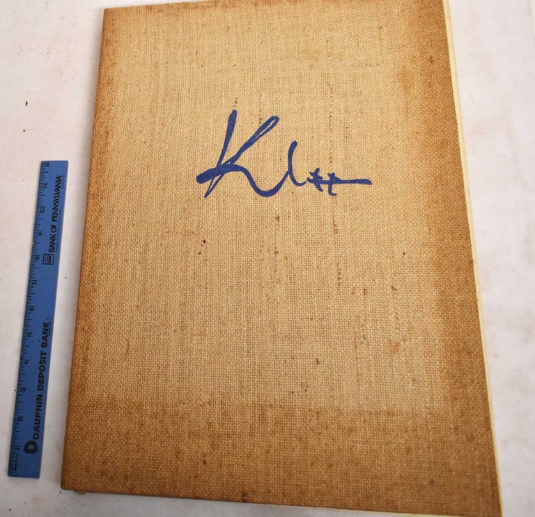 Item #188245 Paul Klee: Dix Reproductions en Fac-Simile d"Apres des Oeuvres de la Collection Doetsch-Benziger. Paul Klee, Richard Doetsch-Benziger, Georg Schmidt.